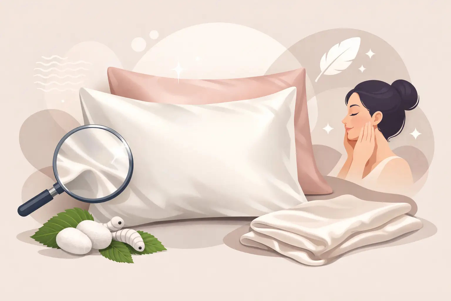 Comment choisir une taie en soie ? Image