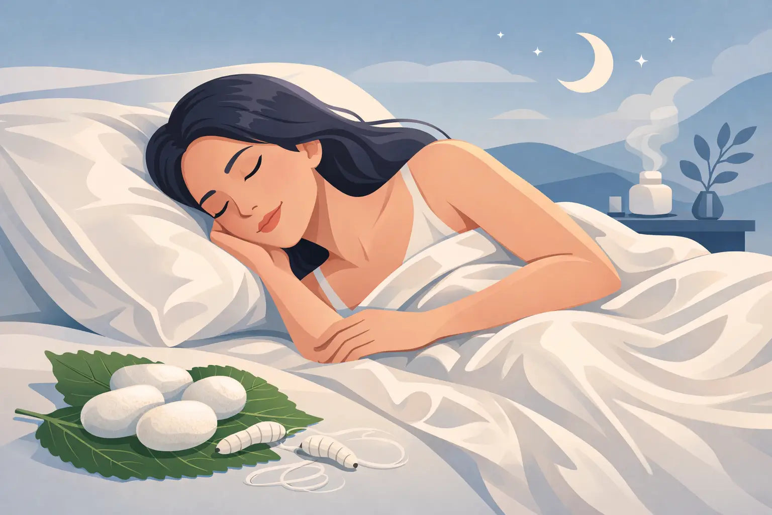 Soie de mûrier pour dormir: bon choix ?