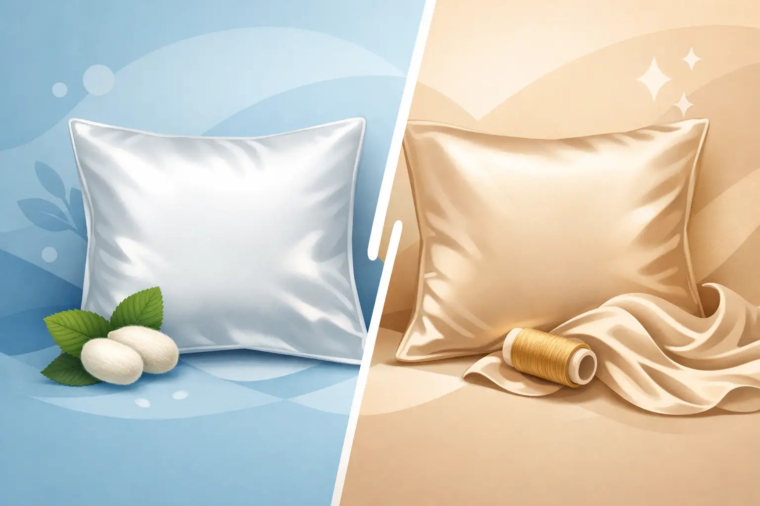 Taie en soie ou satin : quel choix faire ? Image