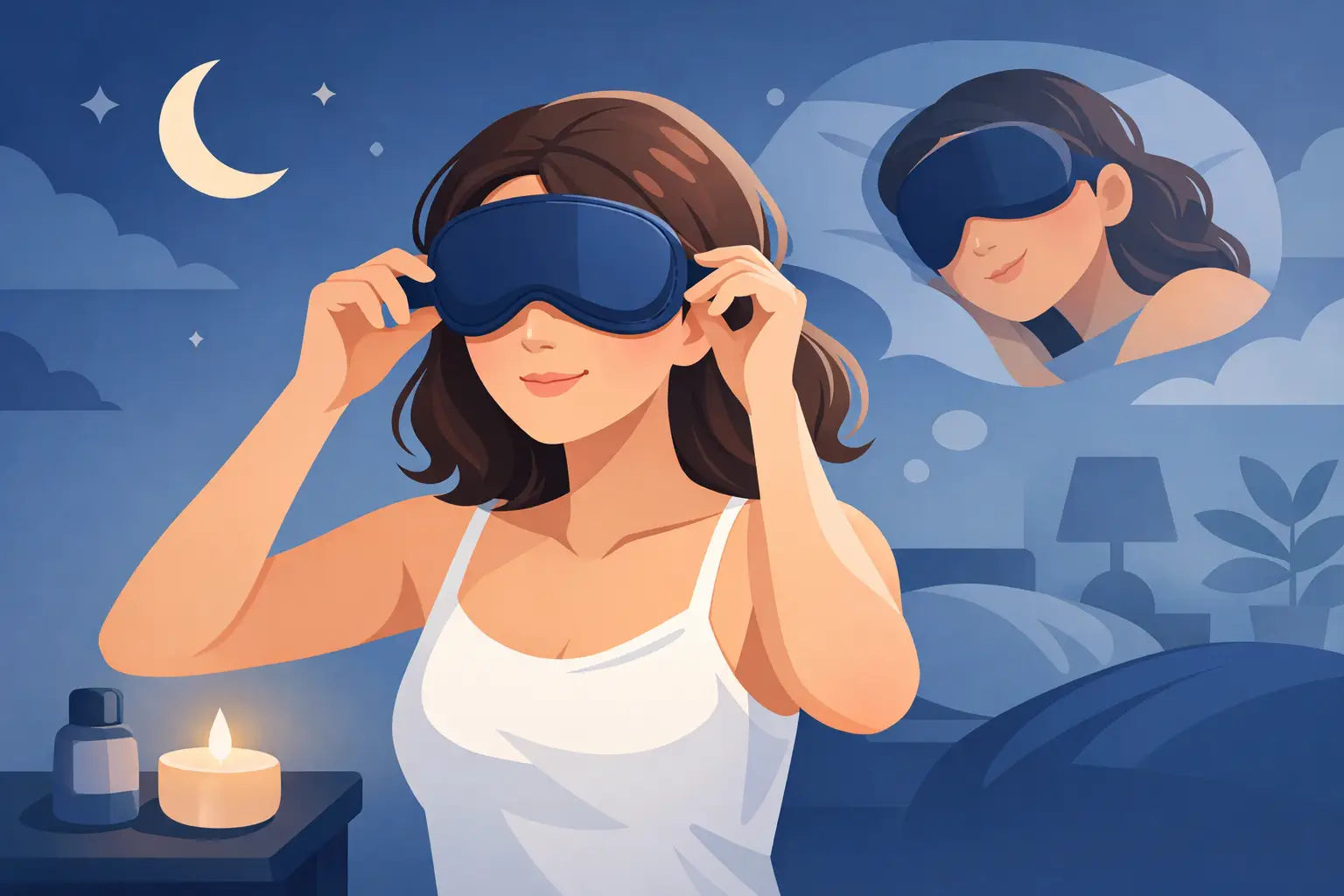 Comment utiliser un masque de nuit