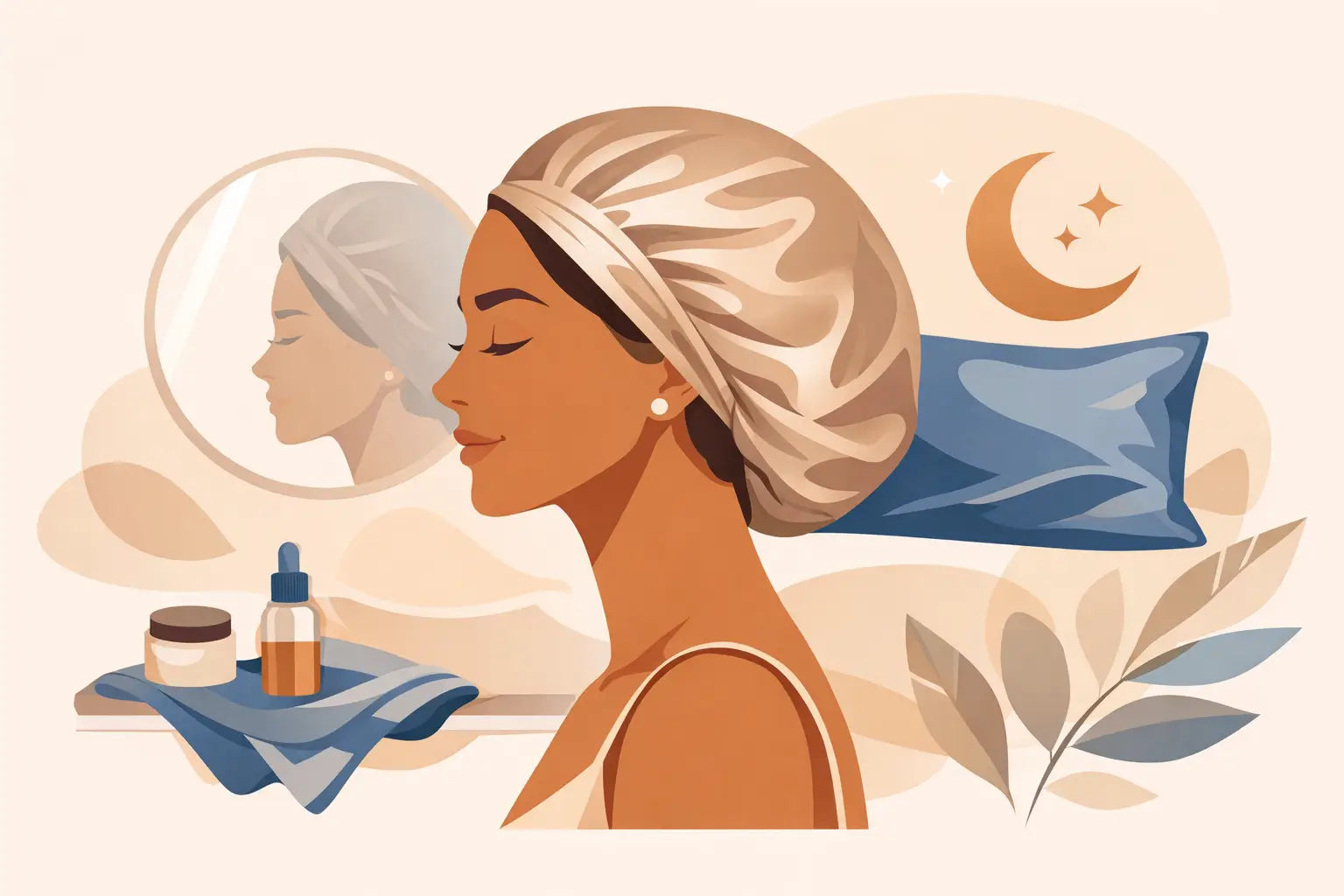 Comment porter un bonnet en soie ?