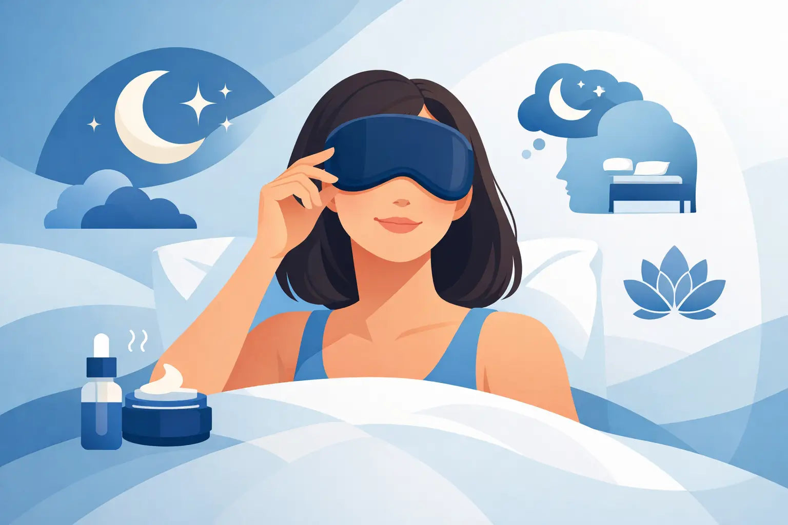 Pourquoi utiliser un masque de nuit ? Image