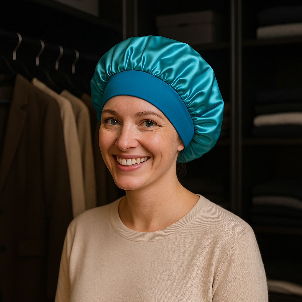 Bonnet de Nuit en Soie
